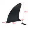 Aleta de cauda clip-on para stand up paddle, aleta tipo inserção, leme de cauda tipo pino, prancha de surf, caiaque, leme de cauda destacável