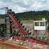 Adecuado para equipo de minería de oro de arena extranjera equipo de selección de oro de arena de río Barco minero de oro de cadena de agua