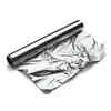 Folha de Alumínio Grau Alimentício Folha de Alumínio Papel para Churrasco Assar Resistente a Altas Temperaturas À Prova de Óleo Antiaderente Peixe Grelhado Embalagem para Viagem Folha de Alumínio Comercial