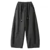Pantalones Casuales de Primavera y Otoño para Niñas 2026 Nuevo Estilo Coreano Dulce para Niños Medianos y Grandes Pantalones Anchos Sueltos Estampado de Leopardo Transfronterizo