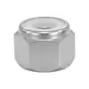 Aleación de Aluminio Nylon Tuerca Antiaflojante Plata Anodizada Tapa de Tornillo de Bloqueo Hexagonal Exterior m2 m2.5 m4 m5 m6 m8