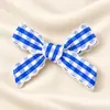 Lazo de Encaje a Cuadros Escoceses Estilo Ballet Coreano Lazo Prehecho Accesorios para el Cabello Zapatos Sombreros Calcetines Accesorios