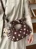 Bolso único de lunares para mujer, nuevo estilo coreano 2026, versátil y elegante, adecuado para ir al trabajo y viajar, bolso de hombro y cruzado, estilo coreano