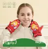 Guantes de Esquí de Dibujos Animados para Niños de Invierno, Guantes Impermeables para Exteriores para Niños y Niñas que Juegan en la Nieve, con Forro Polar, Antideslizantes y Cálidos