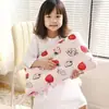 Almofada de Veludo Feijão Conforto Algodão Desenho Animado Infantil Comércio Exterior Puro Algodão Lavável à Máquina Almofada de Soneca para Jardim de Infância Núcleo Venda por Atacado