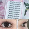 Bestseller popular de comércio exterior: Kit de cola à base de água, transparente e de cor clara, para cílios postiços em camadas e volumosos
