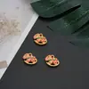 Colgante de Caballo Mecedora de Dibujos Animados de Aleación Pulsera de Cuentas DIY Accesorios para Joyería Abalorios Espaciadores que Conservan el Color Encanto de Caballo del Zodiaco de Colores