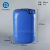 Barril Químico de Plástico de 25 Litros Pegamento Fuerte Agente Antiespumante Solución Química Fertilizante Foliar Barril Vacío Barril Cuadrado Apilable de 25 kg