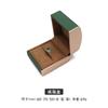 Caja de almacenamiento creativa con forma de arco de microfibra PU para joyas, placa de identificación, anillo de diamante, caja para anillos, caja para collares en stock