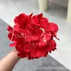 Flores Artificiais, Buquê de Hortênsia com 5 Cabeças, Verão Infinito, 27 Peças, Materiais Florais para Decoração de Casamento e Casa, Flores de Cinco Cabeças
