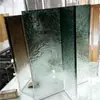 Patas de Mesa de Acrílico de Alta Transparencia con Patrón de Piedra, Soporte Recto en Forma de T con Patrón de Piedra, Disponibles Patas de Mesa en Verde Degradado