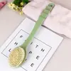 Cepillo de baño de mango largo, cepillo para ducha, esponja de baño para baño, cepillo de flor de baño, bola de baño, exfoliante de espalda, removedor de suciedad, herramienta de baño