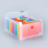 Bolsa para órgano A6 color caramelo 13 portabilletes de gran capacidad carpeta de almacenamiento multicapa bolsa para guardar facturas venta al por mayor
