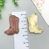 Vaquero Occidental Cabeza de Toro Pistola Botas Sombrero Bufanda Aleación con Goteo de Aceite Accesorios de Joyería DIY Pulsera Collar Colgante