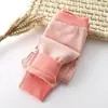 Leggings Infantil Bebê 2023 Outono e Inverno Novo Estilo Calças de Outono para Crianças de Tamanho Médio e Grande Calças Quentes Infantis de Veludo Engrossado