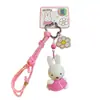 Baimao Original Miffy Conejo Miffy Llavero Colgante Moda Femenina Muñeca Muñeca Llavero Anillo Colgante para Mochila Escolar