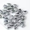 8x8mm Contas de Cristal Coração de Pêssego Coloridas de Vidro para Pulseira Trançada DIY, Colar, Acessórios de Joias, Contas Soltas