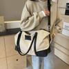 Bolso Cruzado de Lona Casual para Hombro Bolso de Equipaje Bolso para Viajes Cortos Bolso para Entrenamiento Deportivo Fitness Bolso para Navegar