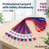 Cordón para Identificación de Poliéster, Cordón para Identificación de Trabajo, Hebilla Totalmente de Plástico, Cordón Colorido para Uso Médico, Al por Mayor en Stock, Soporta Dropshipping