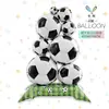 Globos de Papel de Aluminio Temáticos de la Copa Mundial Mecrla, Trofeo de Campeonato, Base de Soporte, Montón de Fútbol, Celebración de Fiesta