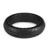 Acessórios universais para patinete elétrico M365 Pneu sólido de borracha à prova de explosão e absorvente de choque tipo favo de mel de 8,5 polegadas