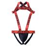 Ropa interior de tirante dos en uno ropa interior para hombre tanga doble tanga un solo pierna atractiva deportiva JM913