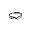 Anillo Versátil de Personalidad Plateado Galvanizado de Plata S999 de Alta Calidad para Mujer, Joyería de Anillo de Corona con Diamante de Seis Garras de Lujo Ligero