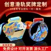 Medalhas Especiais Criativas Feitas Sob Medida de Fábrica com Trilha Deslizante, Medalhas de Metal para Escalada, Medalhas para Eventos e Competições Esportivas, Personalizadas