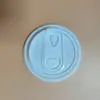 Tampa de copo de papel descartável para café de calibre 90, material PP é flexível e não é fácil de rachar e quebrar a tampa do copo de chá com leite