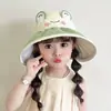 Chapéus Finos de Verão para Crianças Meninas, Chapéus de Sol Fofos e Adoráveis, Chapéus de Sol para Bebês Meninos, Chapéus com Viseira, Chapéus de Sol da Moda