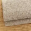 Bolsa suave de tela de lino gruesa bolsa de sal bolso de mano tela al por mayor algodón y lino tela para cojines de almohada funda de coche tela de lino tela para sofás de lino