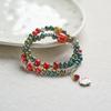 Cerámica Jingdezhen pulsera estilo chino nuevo joyería femenina al por mayor estilo étnico pulsera artística para pareja accesorios para estudiantes pulsera