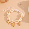 Verano múltiples colgantes de estrella de mar conchas naturales joyería nuevo simple verano pez payaso caracola traje de joyería
