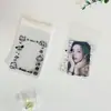 En Stock Nuevas Bolsas Auto-Sellables Estilo Ins Bolsas para Empaque de Tarjetas Bolsas Cuadradas Autoadhesivas Transparentes