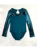 Ropa Nuoyang ropa de baile para niños ropa de práctica de manga larga para niñas mono de terciopelo ropa de graduación de gimnasia bailarines chinos