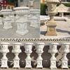 Fabricante de Macetas de Mármol Maceta de Piedra Tallada Estilo Europeo Maceta de Mármol para Patio Exterior de Parque y Villa Escultura de Maceta de Mármol