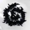 En stock transfronterizo 40g tiras de plumas pavo bufanda de plumas bola decoración de festival tiras de plumas DIY 2 metros