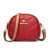 2023 nuevo bolso de mujer de gran capacidad de alto sentido nicho casual pequeño bolso redondo textura bolso de hombro estilo occidental bolso bandolera