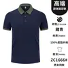 Camisa de Trabalho de Verão com Lapela Roupa de Trabalho Estampa Logo Bordado Publicidade Camisa Cultural Grupo Manga Curta Camisa Polo Masculina