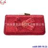 Nuevo bolso de cena con lazo de diamantes de moda transfronterizo, bolso de noche de moda europea y americana, bolso de mano, bolso de fiesta