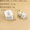 Molde de silicona de cachorro lindo para moldear, directo del fabricante, grado alimenticio, para yeso DIY y manualidades de horneado