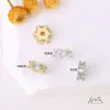 Anillo de Diamante de Cobre Chapado en Oro de 14K Cadena de Pulsera de Rueda de Bicicleta con Separadores de Perlas de Doble y Una Capa Accesorios de Joyería DIY