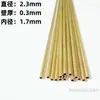 Diámetro 1 2 3 4 40 50 mm tubo redondo pequeño de latón capilar hueco de pared delgada h62/h65 tubo de latón protección ambiental