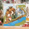 Pintura Digital Nezha DIY Fofo Criança Mágica Caos no Mar Colorir Presente de Feriado Feito à Mão Desenho Decorativo Desenho para Pendurar