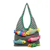 Bolso de Ganchillo de Pescado Hecho a Mano 2026 para Mujer, Bolso Tote Artístico de Hombro Estilo Mori, Bolso Cruzado de Gran Capacidad