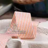Fita Listrada Bicolor Coreana Acessórios de Cabelo Material DIY Embalagem de Caixa de Presente Acessórios de Vestuário Cadarços Fita Estilo Acadêmico