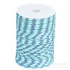 Paquete de 100m Paracord de 7 Hilos para Exteriores 4mm Hilo para Tejer Pulseras de Paracord Entusiastas Militares Paracord de Supervivencia de 7 Hilos
