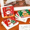 Cuaderno de Aro Navideño de Dibujos Animados Regalo de Recompensa para Toda la Clase Bloc de Notas en Blanco Papelería Navideña para Estudiantes Regalo Bloc de Notas
