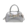 Bolso de mano vintage para ir al trabajo para mujer Invierno 2025 Nueva moda Nicho Bolso de axila Avanzado Bolso tipo bowling con forma de concha
