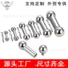 Guanzhi Niu F136 Liga de Titânio Piercing na Língua Argola Labial Argola Pa Joia com Cabeça Espiral Interna Joias de Piercing Europeias e Americanas